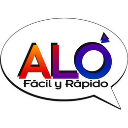 ALO FACIL Y RAPIDO logo