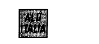 ALO ITALIA logo