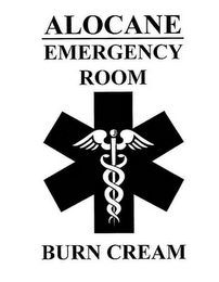 ALOCANE EMERGENCY ROOM BURN CREAM logo