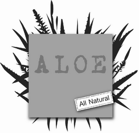 ALOE ALL NATURAL logo