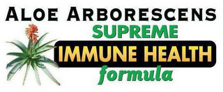 ALOE ARBORESCENS SUPREME IMMUNE HEALTH FORMULA logo