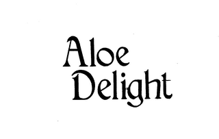 ALOE DELIGHT logo