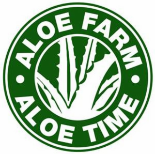 ALOE FARM ALOE TIME logo