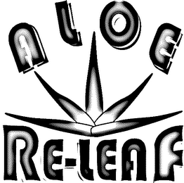 ALOE RE-LEAF logo