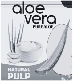 ALOE VERA PURE ALOE NATURAL PULP logo