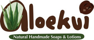 ALOEKUI NATURAL HANDMADE SOAPS & LOTIONS logo