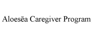 ALOESEA CAREGIVER PROGRAM logo