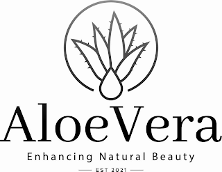 ALOEVERA ENHANCING NATURAL BEAUTY EST 2021 logo