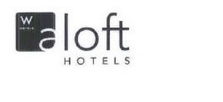ALOFT HOTELS W HOTELS logo