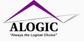 ALOGIC "ALWAYS THE LOGICAL CHOICE" logo