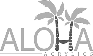 ALOHA ACRYLICS logo