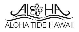ALOHA ALOHA TIDE HAWAII logo