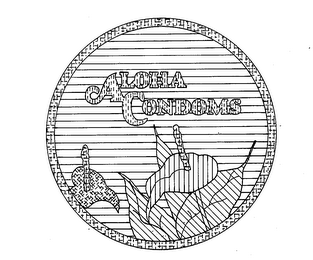 ALOHA CONDOMS logo