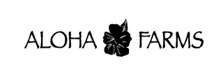 ALOHA FARMS logo