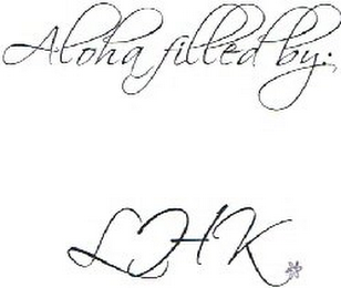 ALOHA FITTED BY: L H K logo