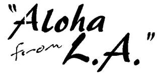 "ALOHA FROM L.A." logo