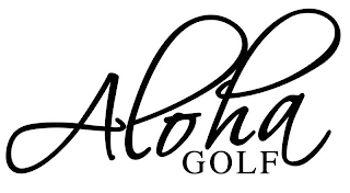 ALOHA GOLF logo