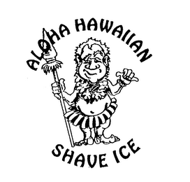 ALOHA HAWAIIAN SHAVE ICE logo
