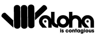 ALOHA IS CONTAGIOUS logo