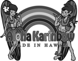 ALOHA KARINBOW MADE IN HAWAII logo
