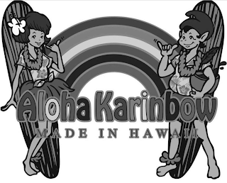 ALOHA KARINBOW MADE IN HAWAII logo