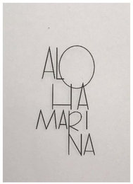 ALOHA MARINA logo