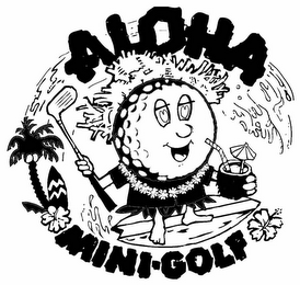ALOHA MINI-GOLF logo
