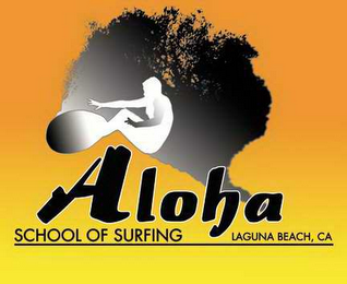 ALOHA SCHOOL OF SURFING LAGUNA BEACH, CA logo