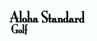 ALOHA STANDARD GOLF logo