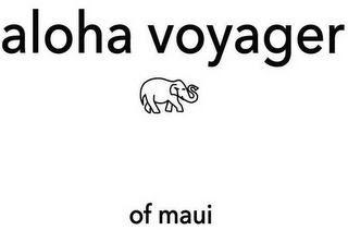ALOHA VOYAGER OF MAUI logo