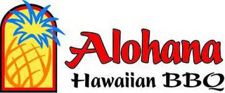 ALOHANA HAWAIIAN BBQ logo
