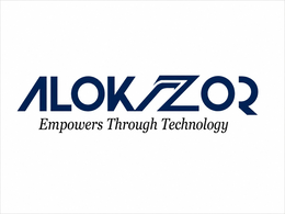 ALOKAZOR EMPOWERS THROUGH TECHNOLOGY logo