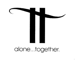 ALONE...TOGETHER. logo
