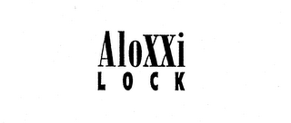 ALOXXI LOCK logo