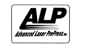 ALP ADVANCED LASER PREPRESS, INC. logo