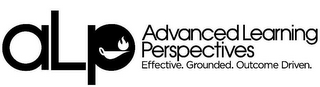 ALP ADVANCED LEARNING PERSPECTIVES EFFECTIVE. GROUNDED. OUTCOME DRIVEN. logo