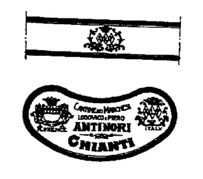 ALP ANTINORI CHIANTI CANTINE DEL MARCHESI LODOVICO E PIERO FLORENCE ITALY logo