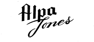 ALPA JONES logo