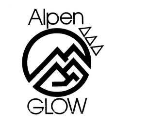 ALPEN GLOW logo