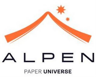 ALPEN PAPER UNIVERSE logo