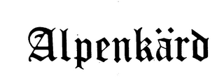 ALPENKARD logo