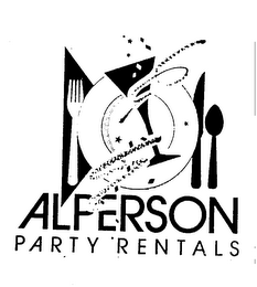 ALPERSON PARTY RENTALS logo
