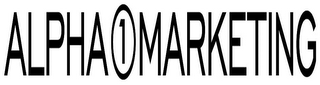 ALPHA 1 MARKETING logo