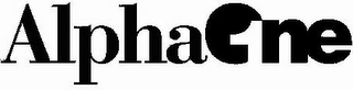 ALPHA 1 ONE logo