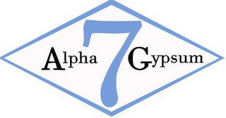 ALPHA 7 GYPSUM logo