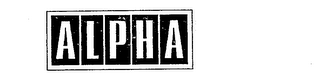 ALPHA logo