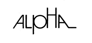 ALPHA logo