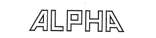 ALPHA logo