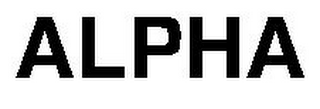 ALPHA logo
