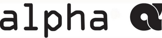 ALPHA A logo